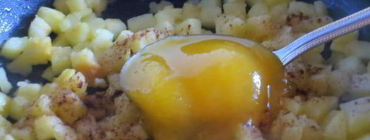 французские тосты с яблоками. Шаг 4