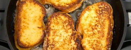 французские тосты с ягодами и медом. Шаг 8