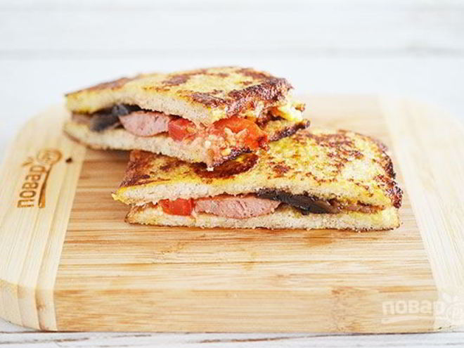 Рецепт французских тостов в английском стиле