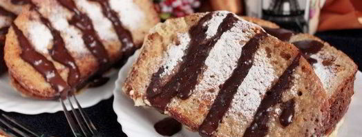 шоколадные французские тосты. Шаг 15