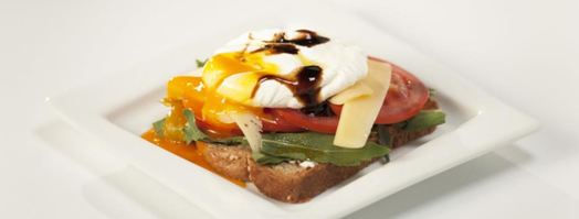 тост с яйцом пашот. Шаг 5