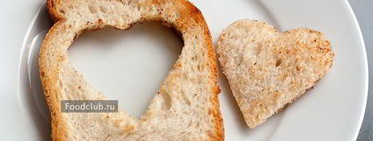 тост-валентинка. Шаг 6