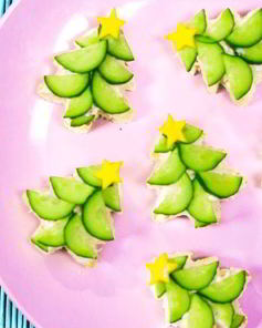 Тосты Елочки