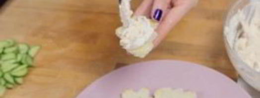 тосты елочки. Шаг 3