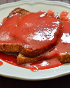 Тосты на сковороде