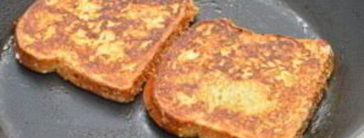 тосты на сковороде. Шаг 6
