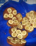 Тосты с бананом