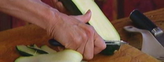 тосты с беконом, помидорами, цукини и сыром. Шаг 5