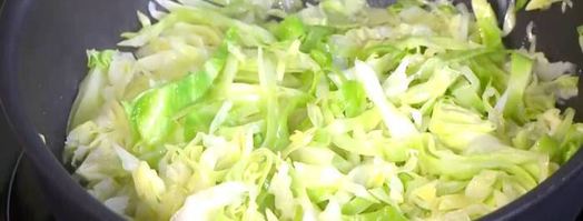 тосты с чечевицей и капустой. Шаг 4