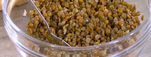 тосты с чечевицей и капустой. Шаг 8