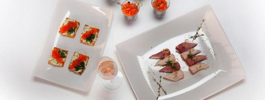 тосты с икрой и сливочным сыром. Шаг 4