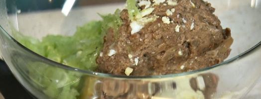 тосты с паштетом из говяжьей печенки. Шаг 3