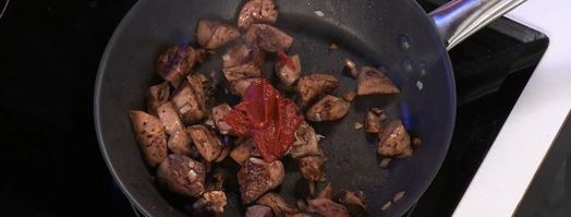 тосты с печеночным паштетом. Шаг 3