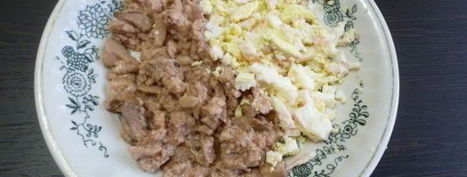 тосты с печенью налима и сладким перцем. Шаг 3