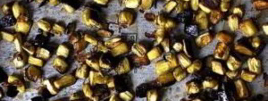 тосты с салатом из баклажанов. Шаг 3