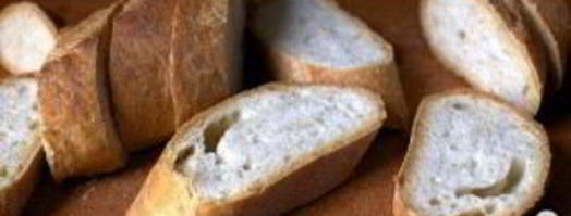 тосты с салатом из баклажанов. Шаг 5