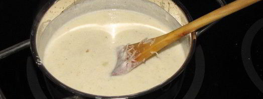 тосты с сырным соусом и помидорами черри. Шаг 5