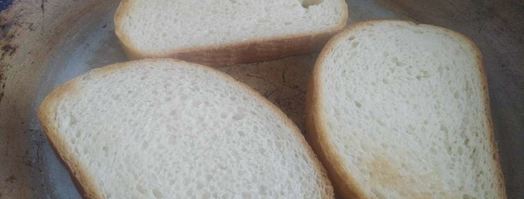 тосты с сыром на сковороде. Шаг 4