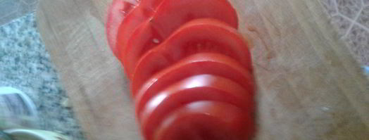 тосты с томатами. Шаг 5