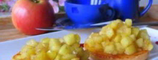 яблочные тосты на завтрак. Шаг 7