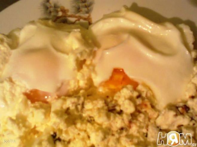 Рецепт глазуньи с творогом