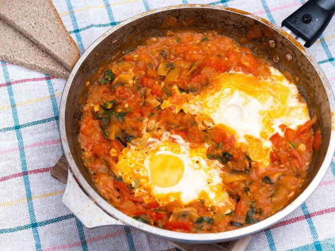 Рецепт израильского завтрака шакшука