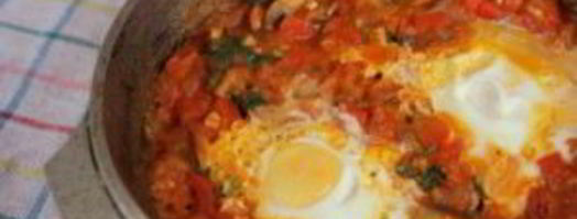 израильский завтрак шакшука. Шаг 5