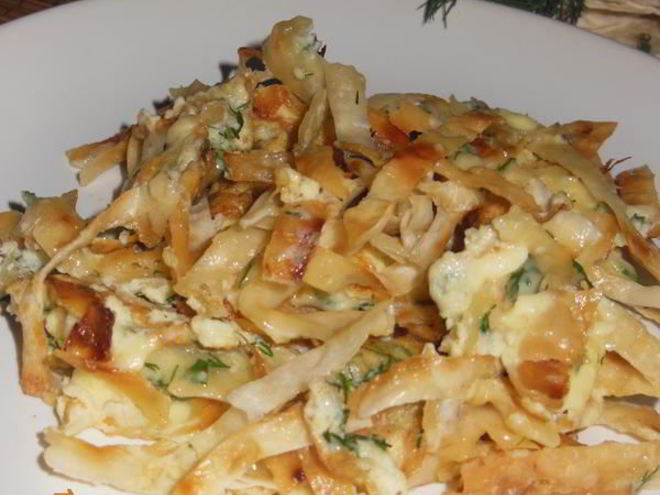 Рецепт хрустящей яичницы