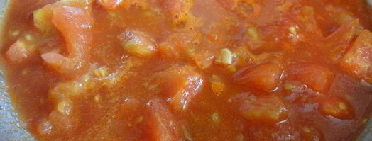 шакшука — яичница с помидорами. Шаг 3