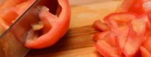 яичница-болтунья с помидорами. Шаг 5