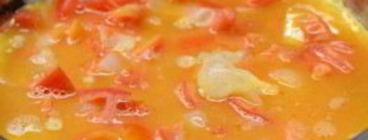 яичница-болтунья с помидорами. Шаг 9