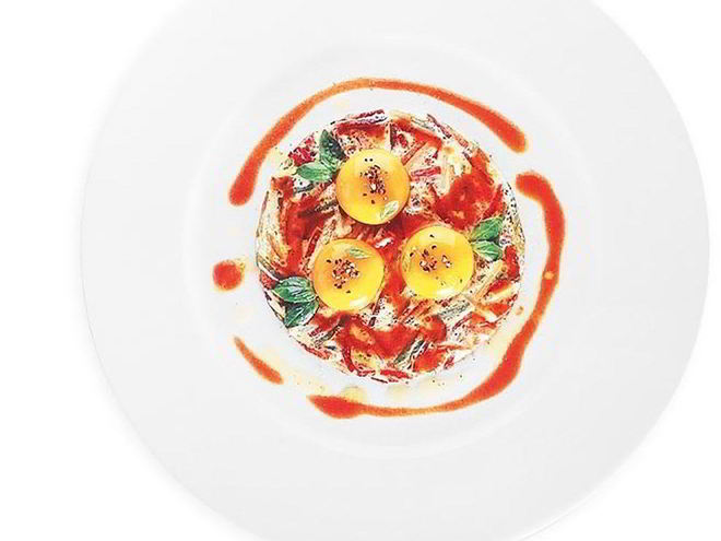 Рецепт яичницы по-баскски