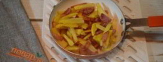 яичница по-испански. Шаг 3