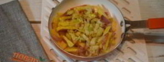 яичница по-испански. Шаг 5