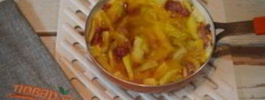 яичница по-испански. Шаг 7