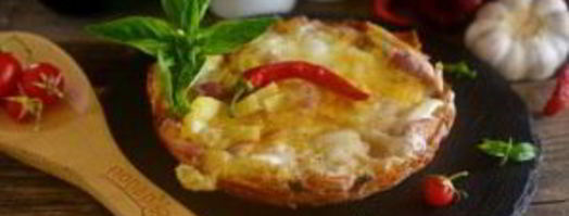 яичница по-испански. Шаг 8