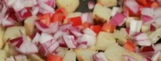 яичница с грибами на завтрак. Шаг 3