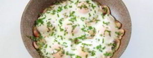 яичница с грибами. Шаг 7