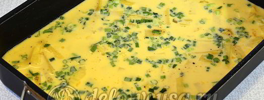 яичница с картофелем. Шаг 7