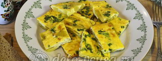 яичница с картофелем. Шаг 9