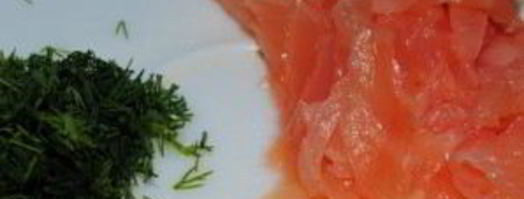 яичница с семгой. Шаг 3