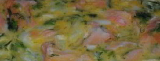 яичница с семгой. Шаг 6