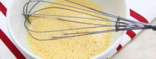 яичница с сыром фета. Шаг 3