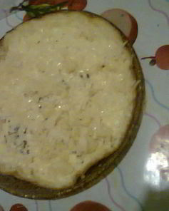 Яичница с сыром и колбасой