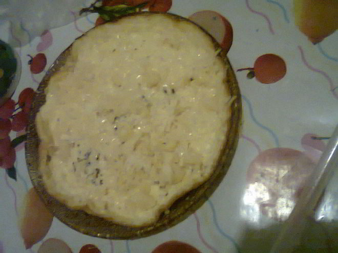 Рецепт яичницы с сыром и колбасой