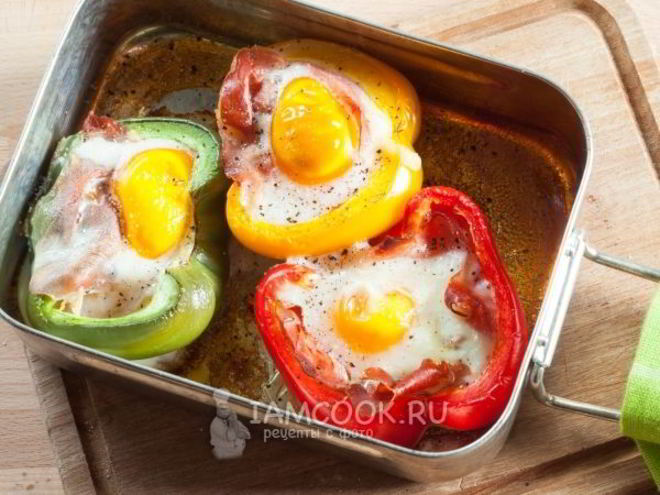 Рецепт яичницы в духовке