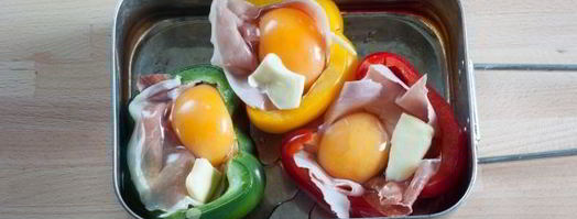 яичница в духовке. Шаг 8