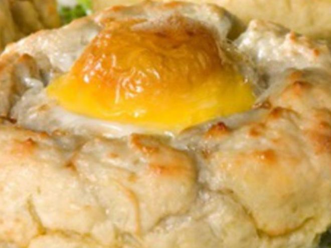 Рецепт яичницы в гнезде