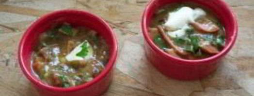 завтрак из сосисок и яиц. Шаг 7