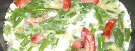 зеленая яичница. Шаг 7